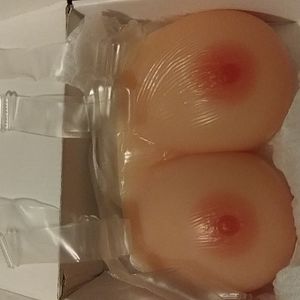 Silicone feel breasts